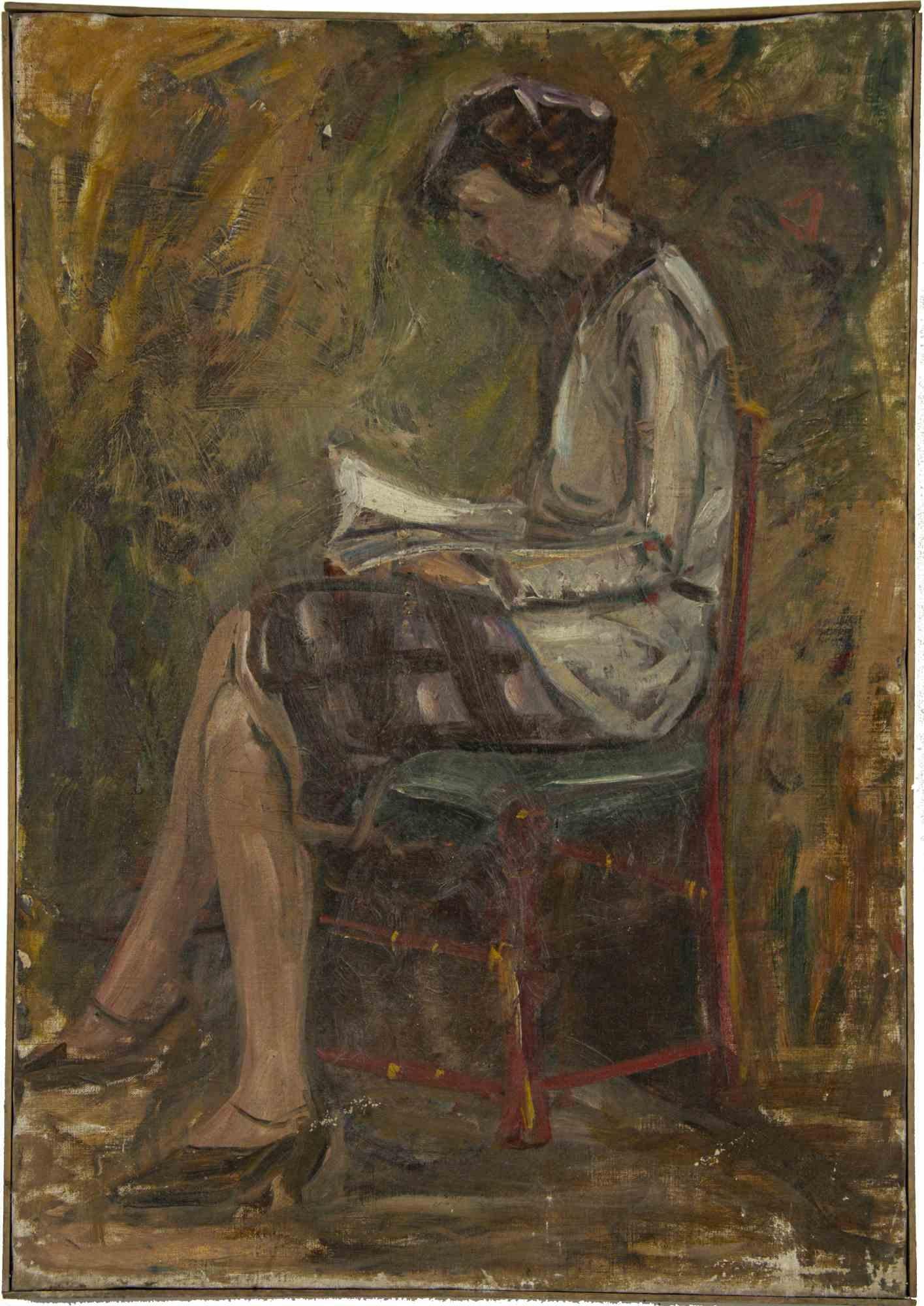 paintings of women reading