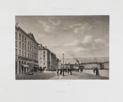 Grand Quai - Litografia - XIX secolo