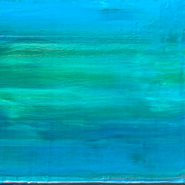 Azul, Brickell Key - Painting by Antonio Franchi