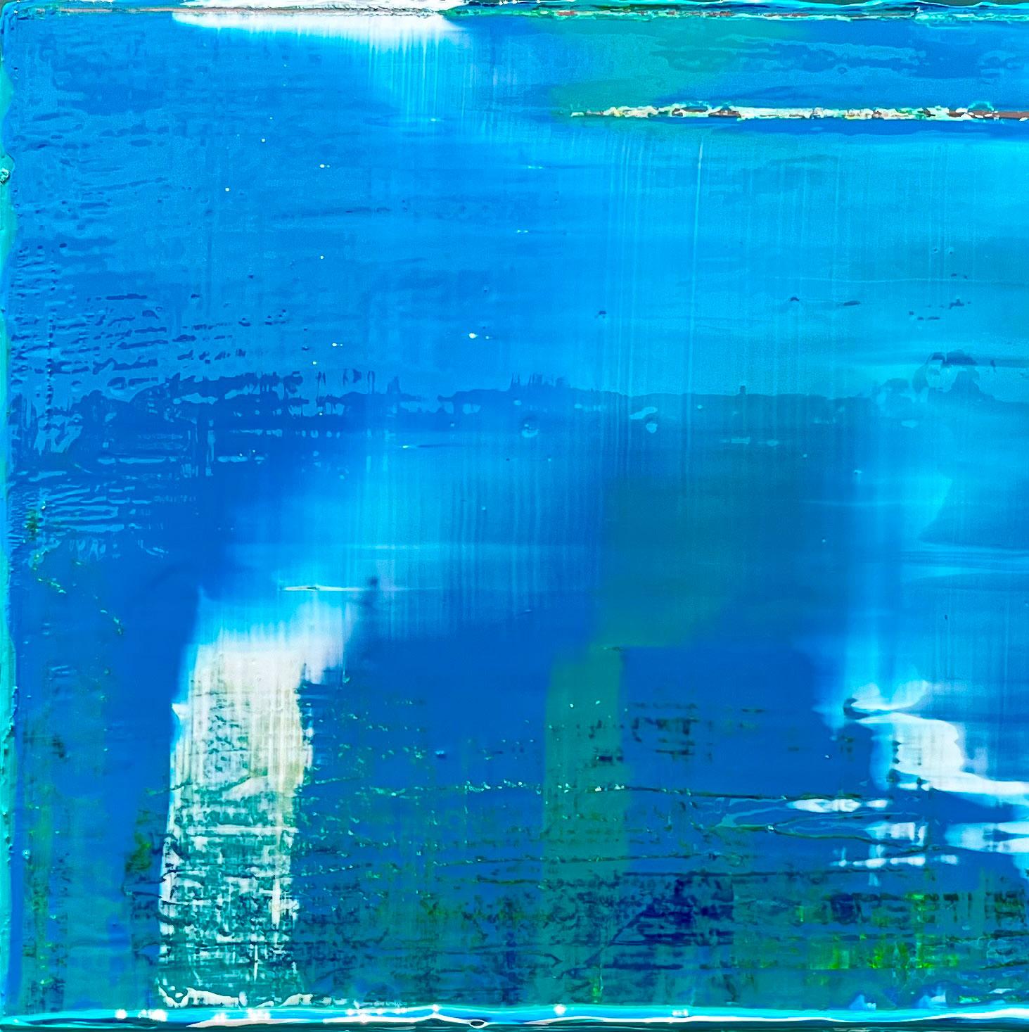 Climate Change - Miami - Abstract Painting by Antonio Franchi