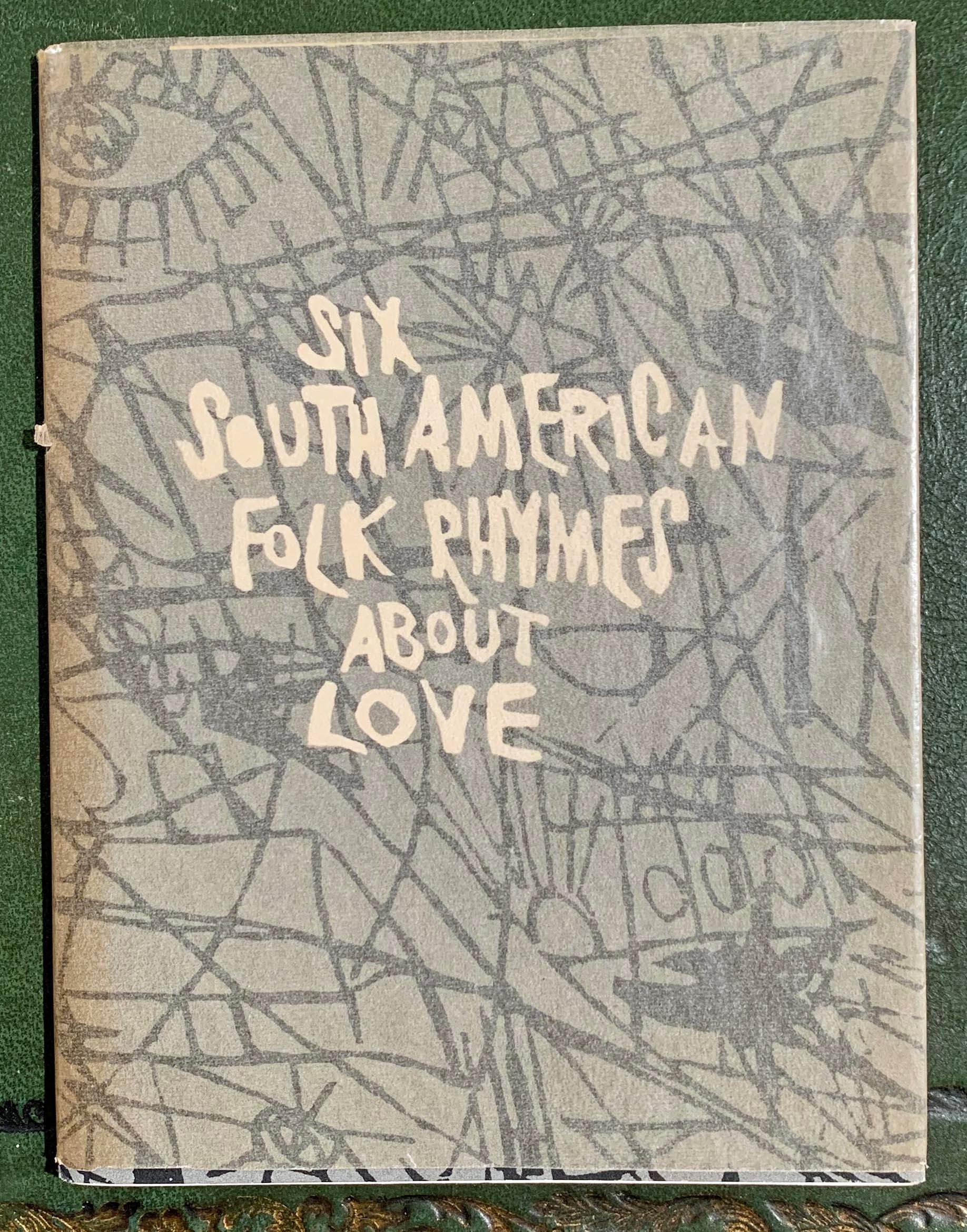 SEIS RIMAS POPULARES SUDAMERICANAS SOBRE EL AMOR - Print de Antonio Frasconi