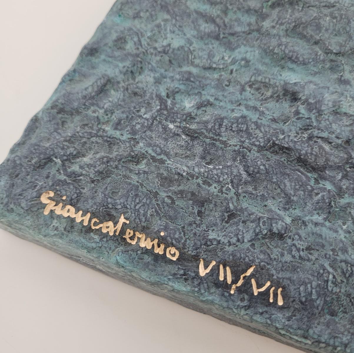 Amanti. Scultura in bronzo contemporanea, Edizione limitata, Artista italiano in vendita 10
