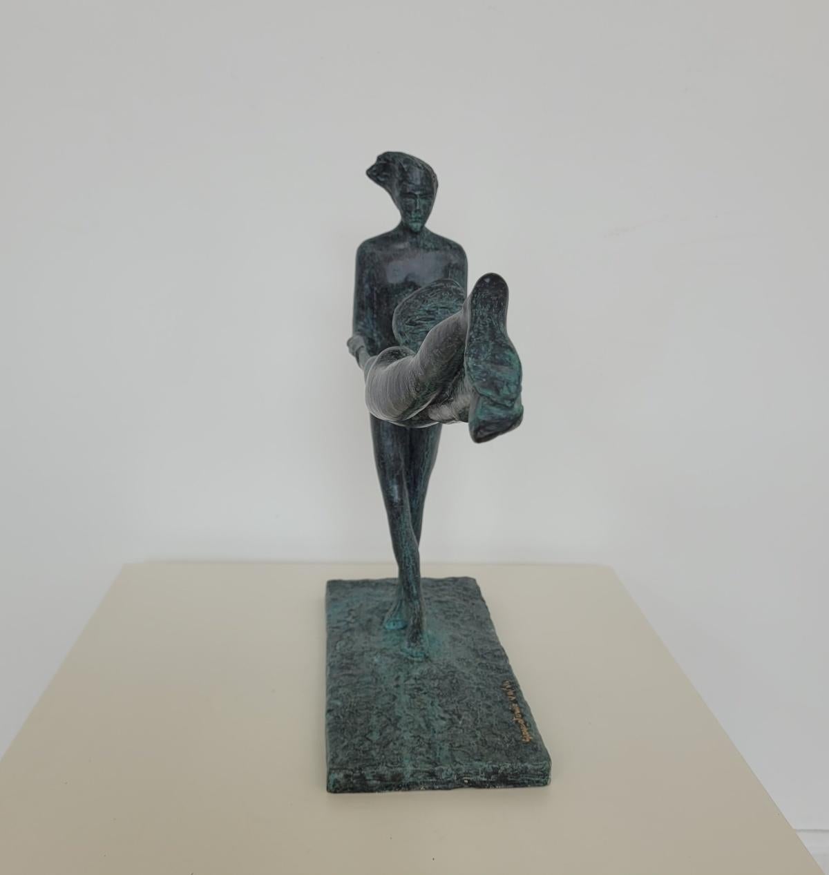 Amanti. Scultura in bronzo contemporanea, Edizione limitata, Artista italiano in vendita 2