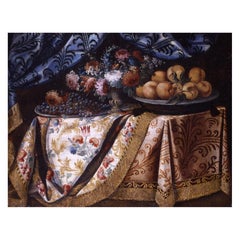 Antonio Gianlisi, 17th Century "Still Life " with Expertise Prof. Arisi