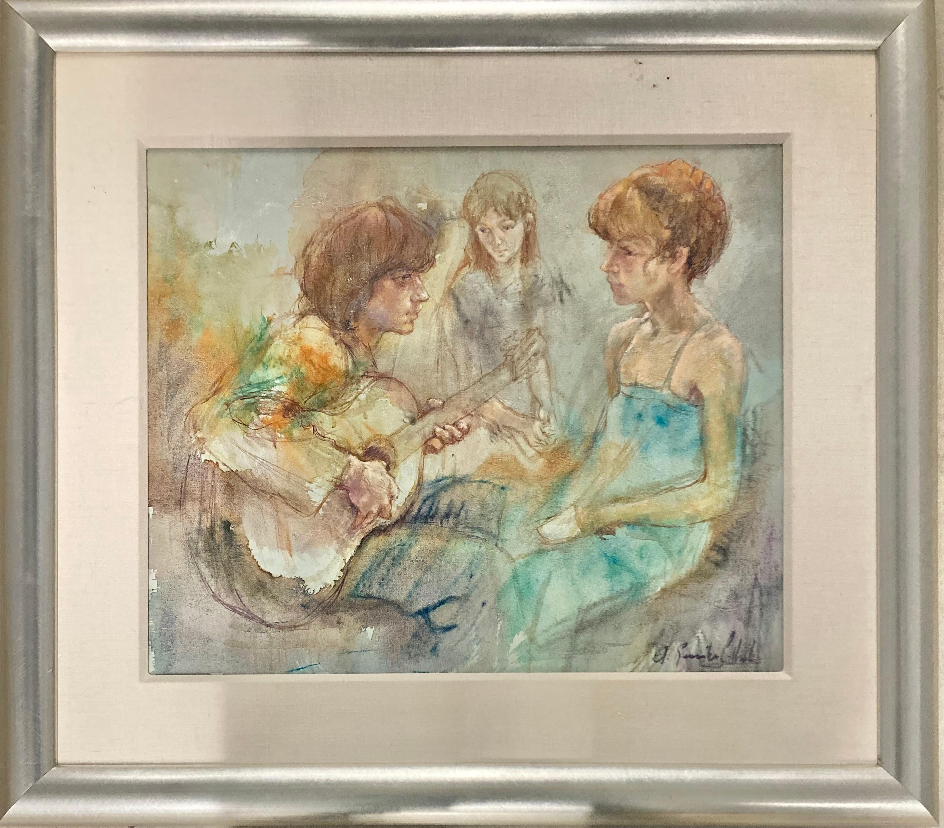 Senza titolo - Painting di Antonio Gonzalez Collado