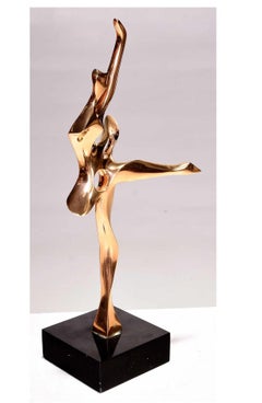 Antonio Grediaga Kieff, 20th Century Bronze Sculpture “Dancer”
