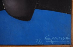 Surrealist Pipe Smoker - Original Oil on Canvas, SIGNED