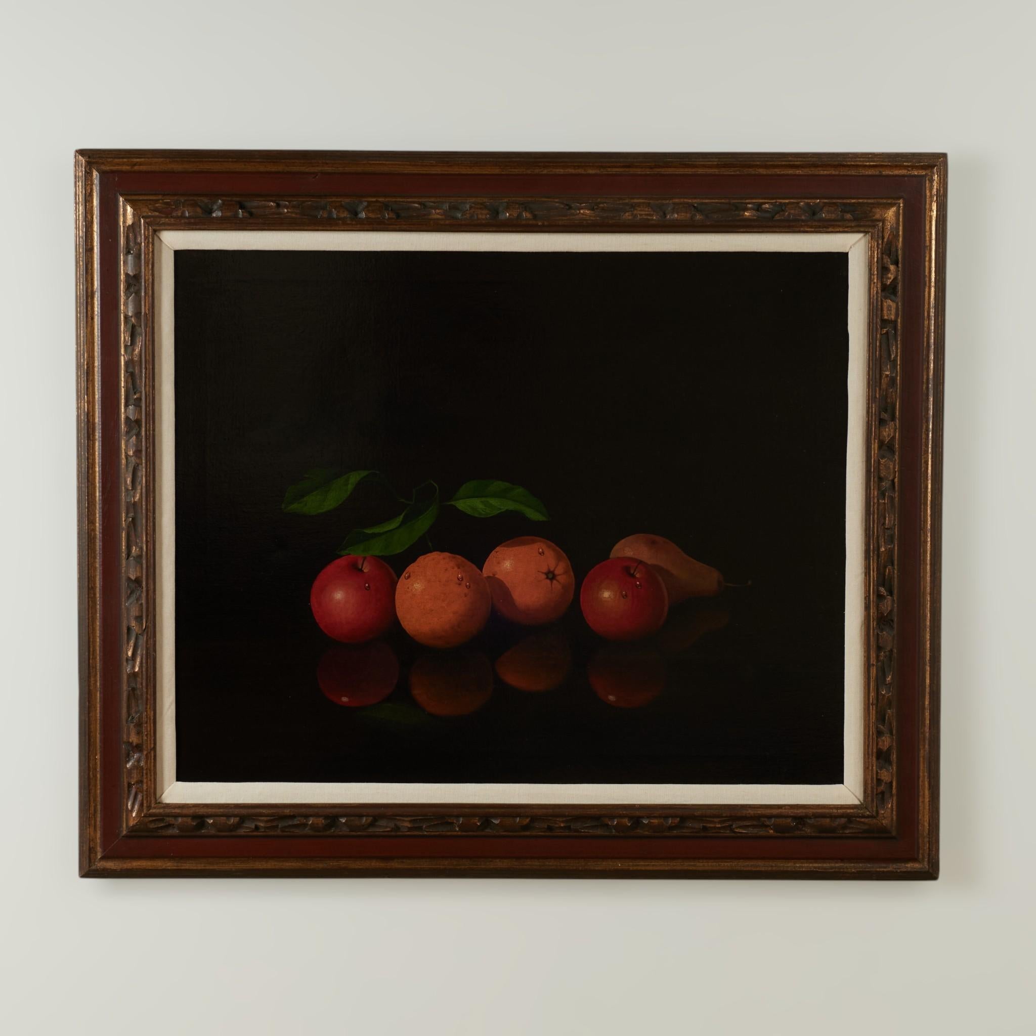 Vintage Stillleben mit Obst von Antonio Gusini