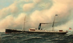 Sloman Union Line Transitional Steamer Bellagio