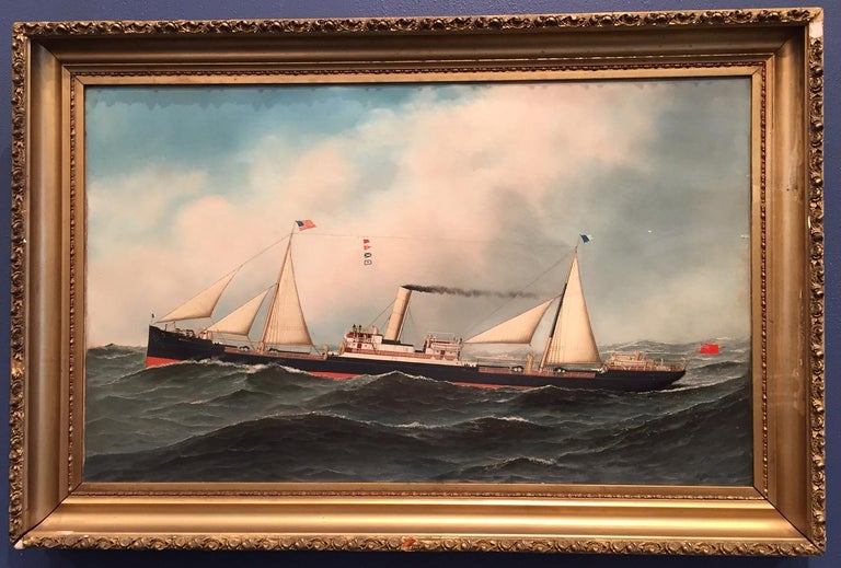 Antonio Jacobsen Transitional Steamship Anapa For Sale at 1stDibs