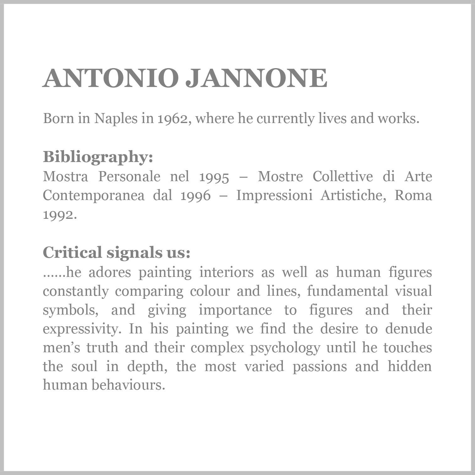 Stillleben – Italienisches Ölgemälde auf Leinwand von Antonio Jannone im Angebot 8