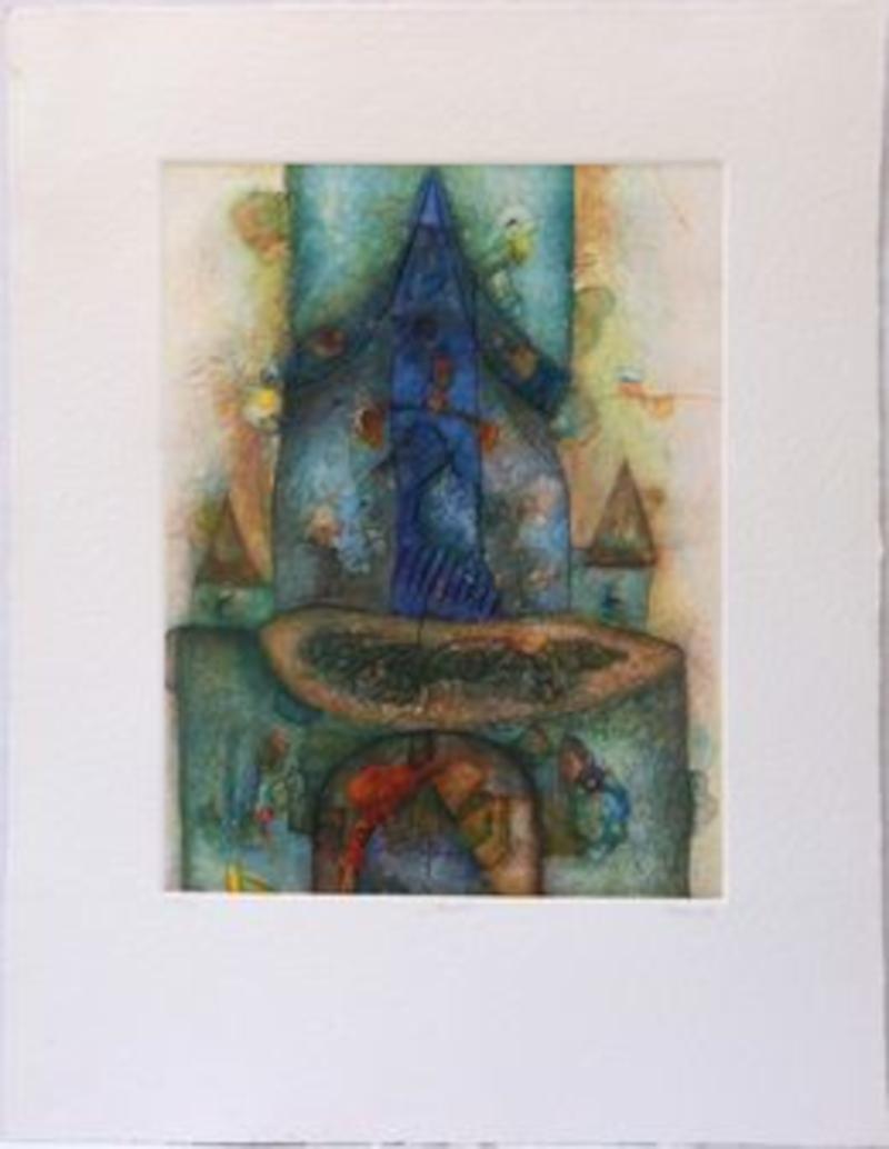 Antonio Jimenez Figurative Painting - Jerusalem