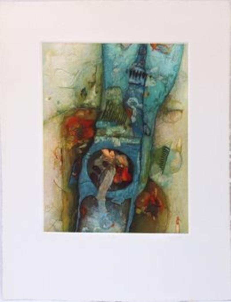 Antonio Jimenez Figurative Painting - pattern