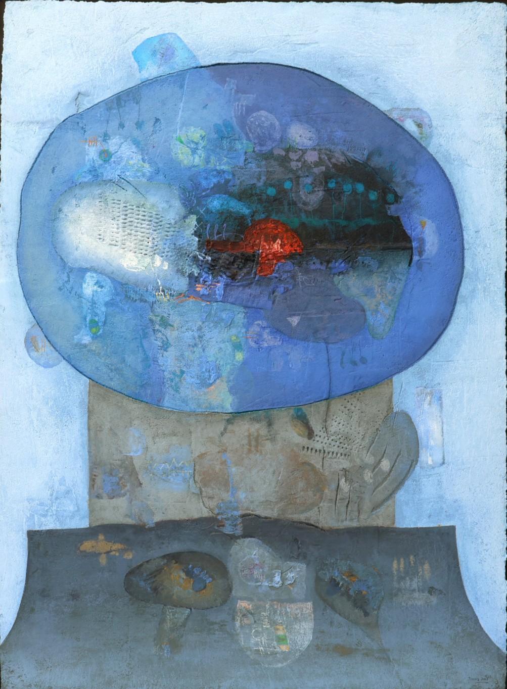 Figurative Painting di Antonio Jimenez - Serie Lisboa