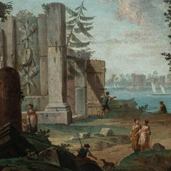 Antonio Joli (Venetian painter) - 18th century landscape painting - Architecture