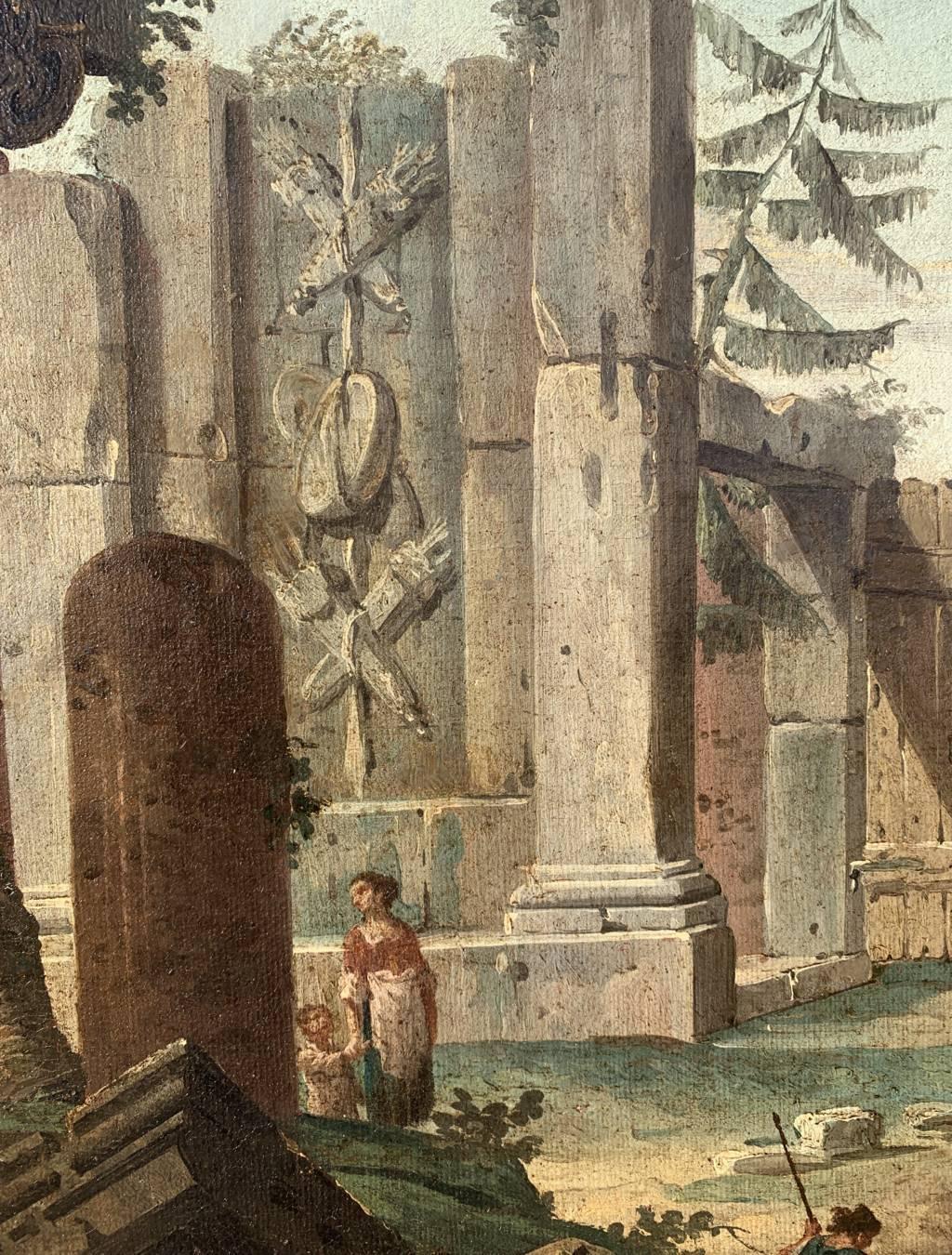 Antonio Joli (Venetian painter) - 18th century landscape painting - Architecture For Sale 2