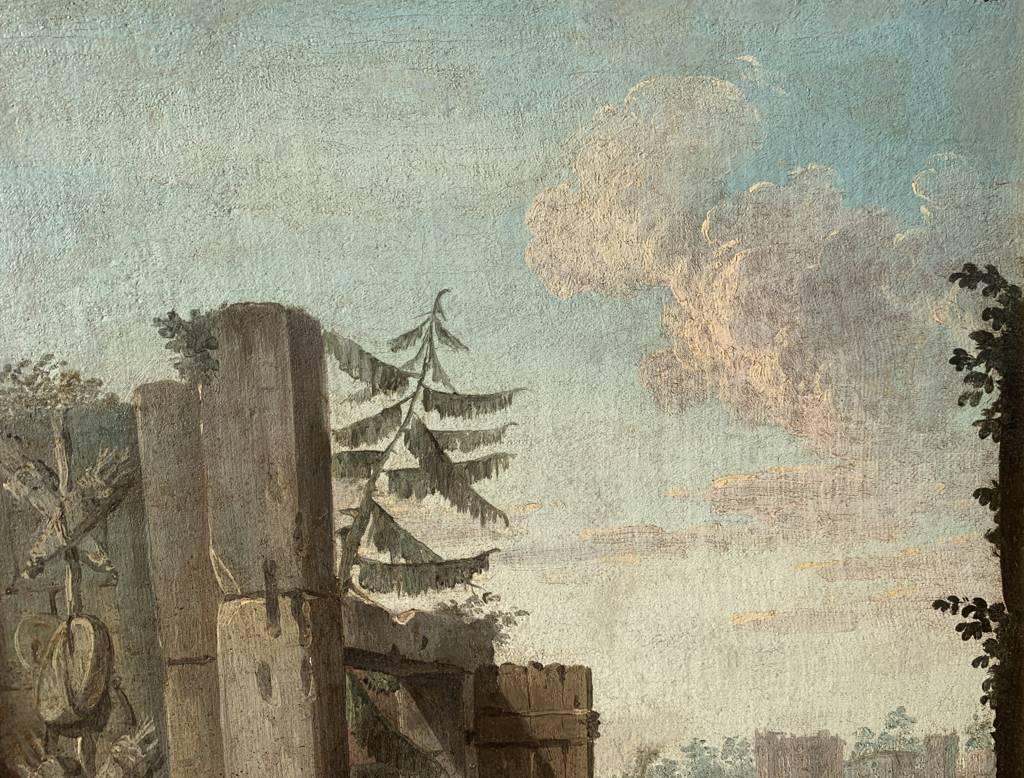 Antonio Joli (Venetian painter) - 18th century landscape painting - Architecture For Sale 4