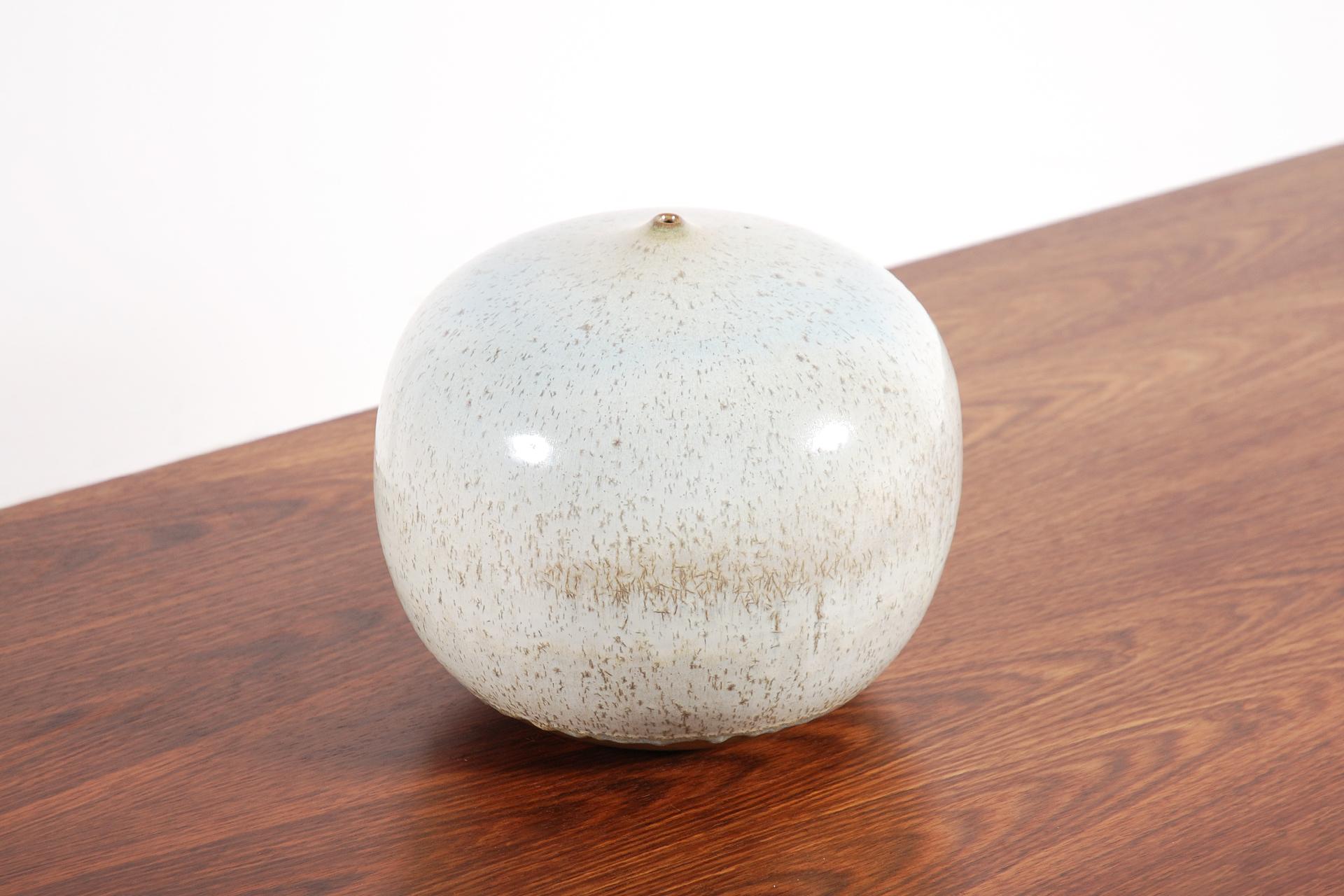 Antonio Lampecco, Set of 3 Spherical Ceramics For Sale 6