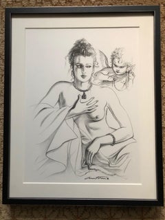 Antonio Antonio Lopez 1979 Coty Award Lithographie Barry Kieselstein-Cord
