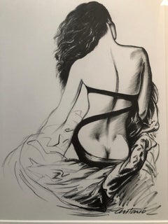 Antonio Lopez 1979 Coty Award Lithograph Norma Kamali