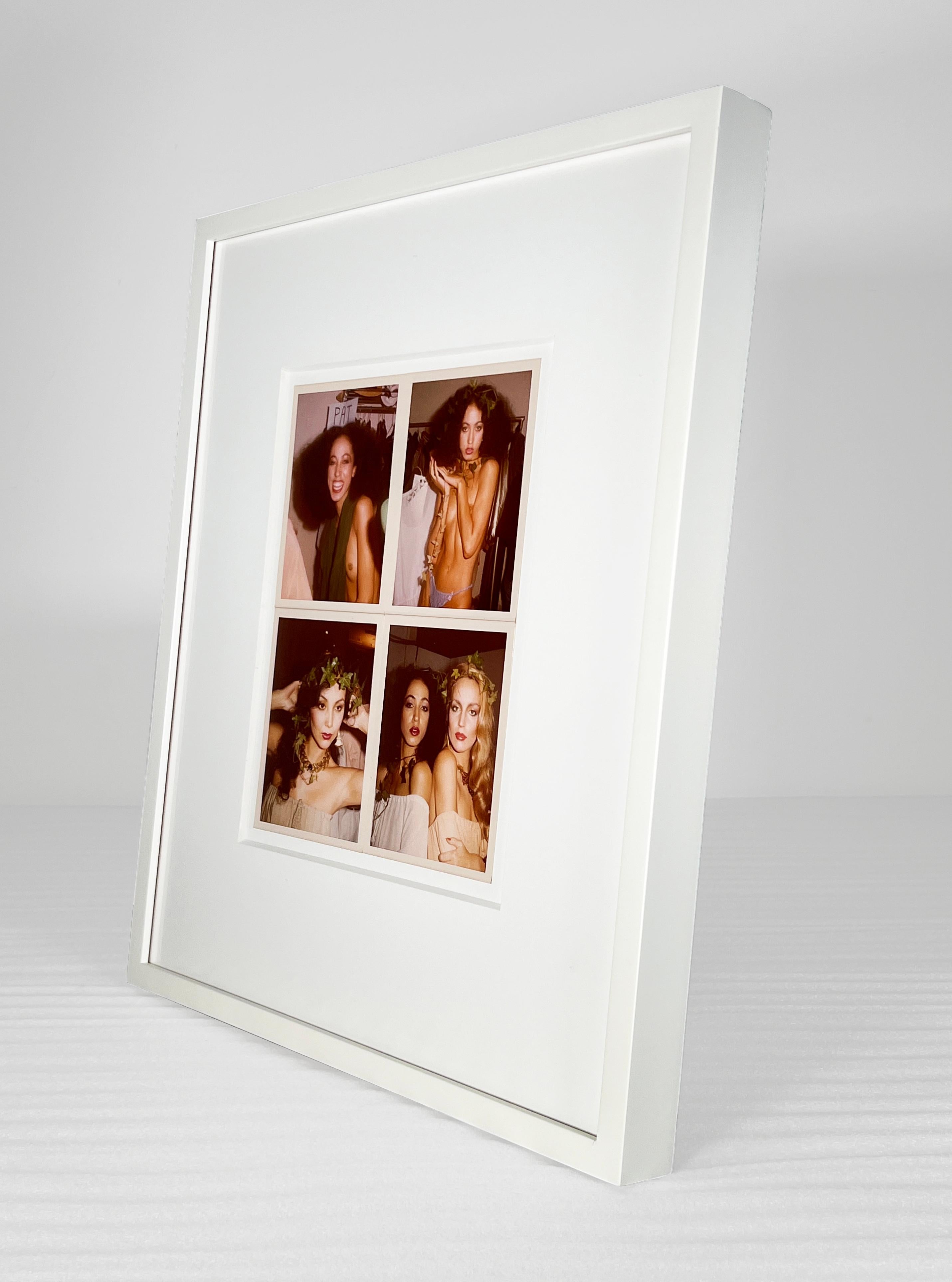 Die Yves St. Laurent-Ausstellung (Grau), Portrait Photograph, von Antonio Lopez