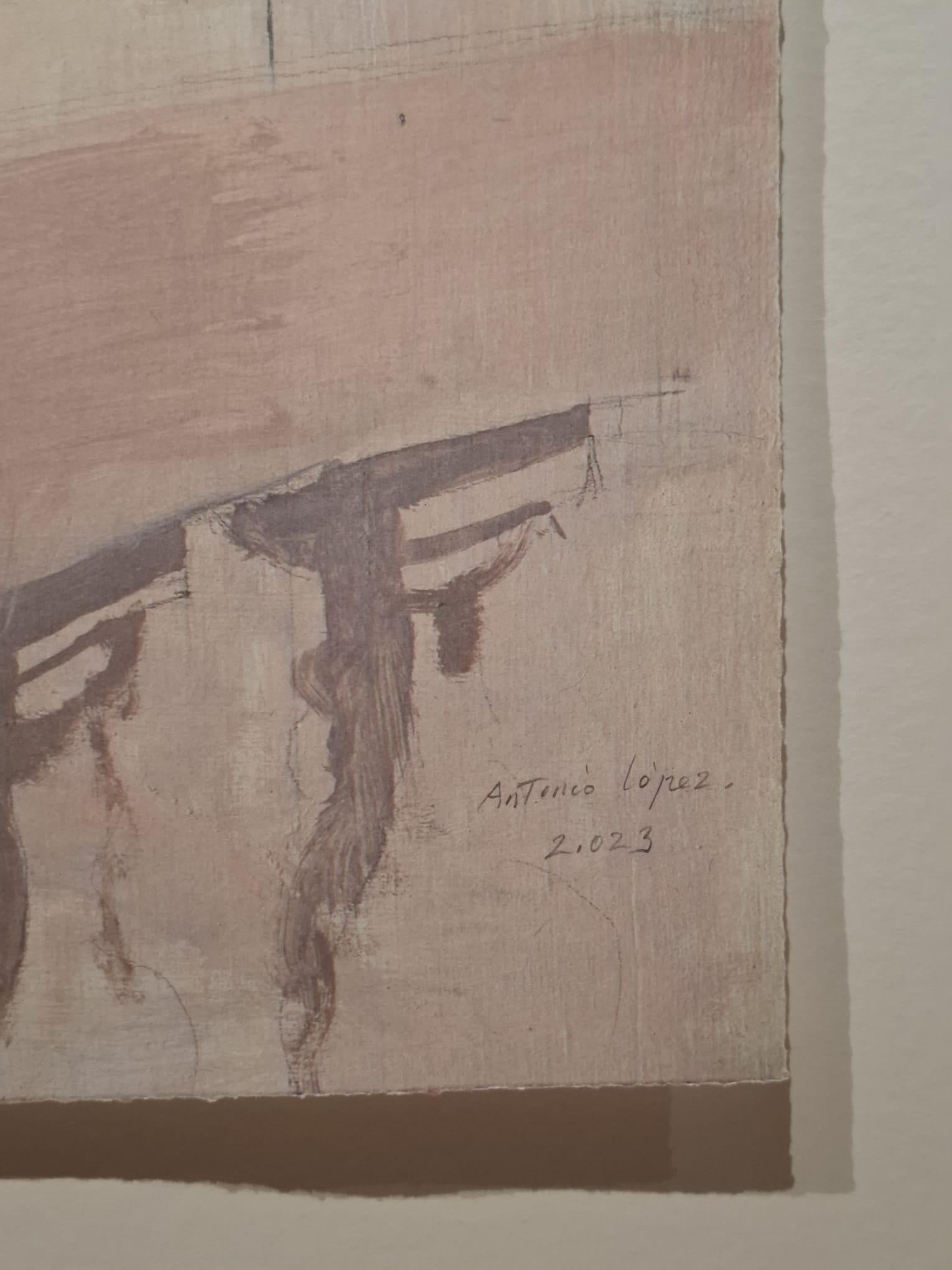 Gran vía - Print Realista de Antonio Lopez