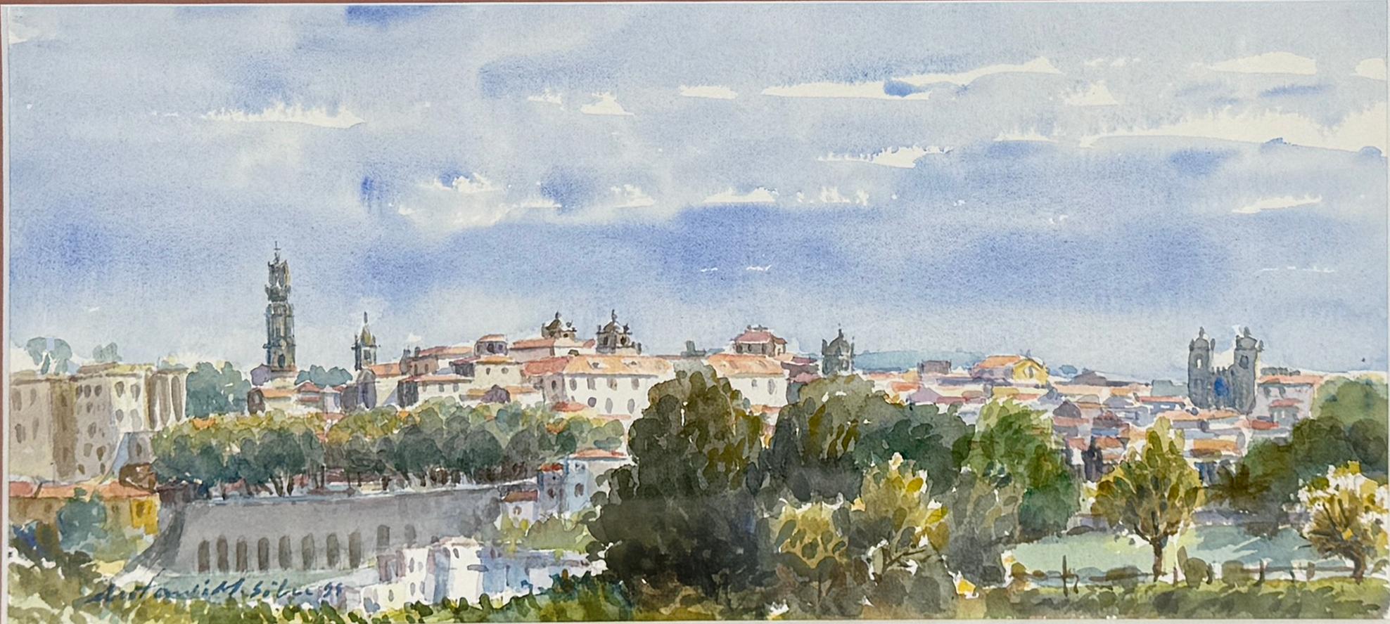 Island Of Majorca Cathedral of Santa Maria of Palma by Antonio M. Silva For Sale 1