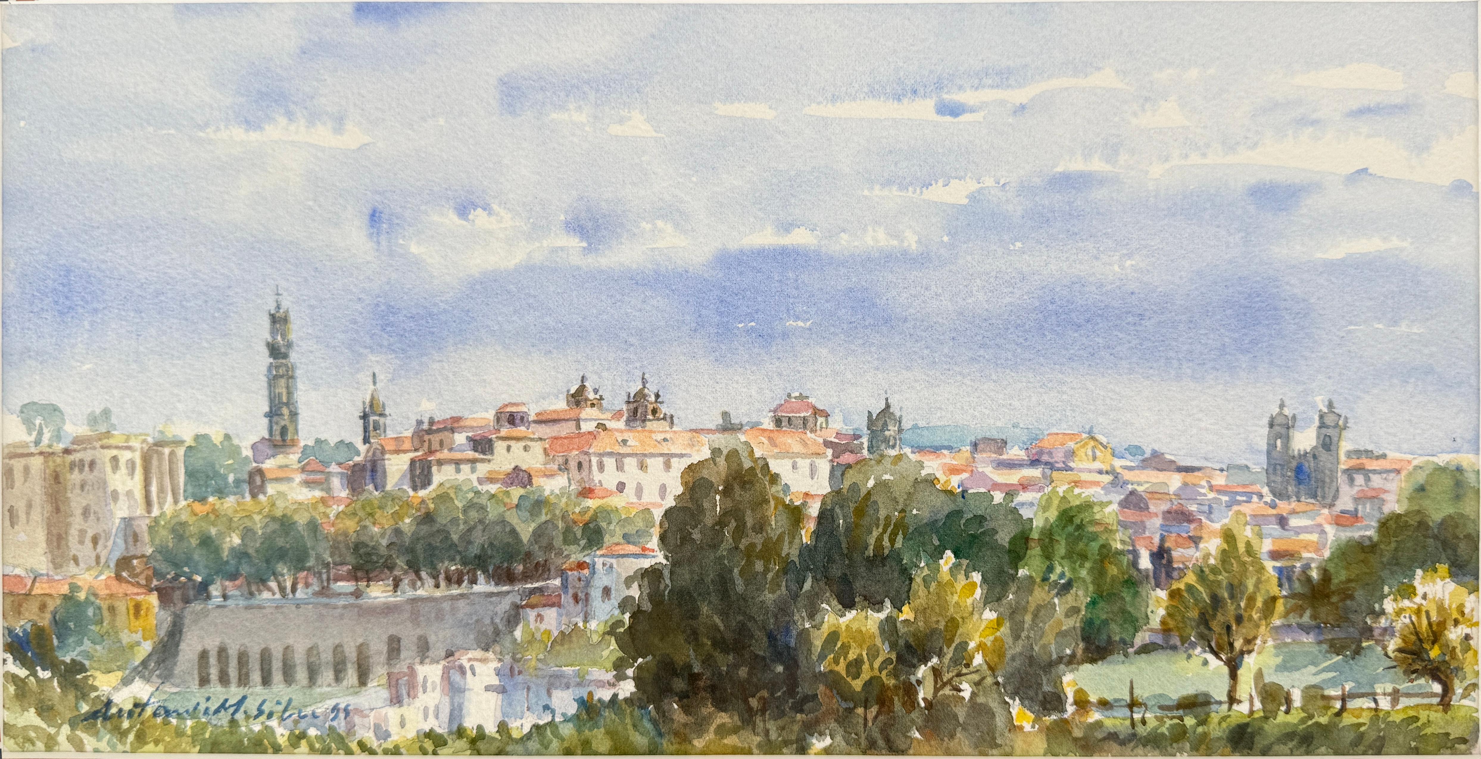 Island Of Majorca Cathedral of Santa Maria of Palma by Antonio M. Silva For Sale 2