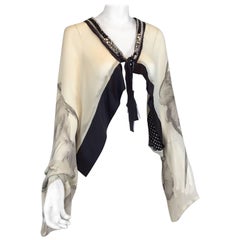 Antonio Marras Art to Wear Shrug / Shawl Top