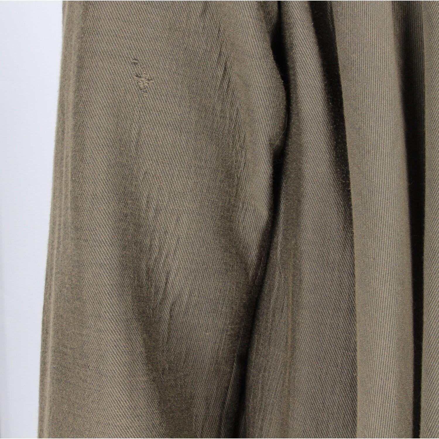 Antonio Marras Khaki Wrap Coat, 2000s  For Sale 1