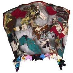 Antonio Marras Runway Artisanal Patchwork Sheer Tulle Top / Jacket, Spring 2000