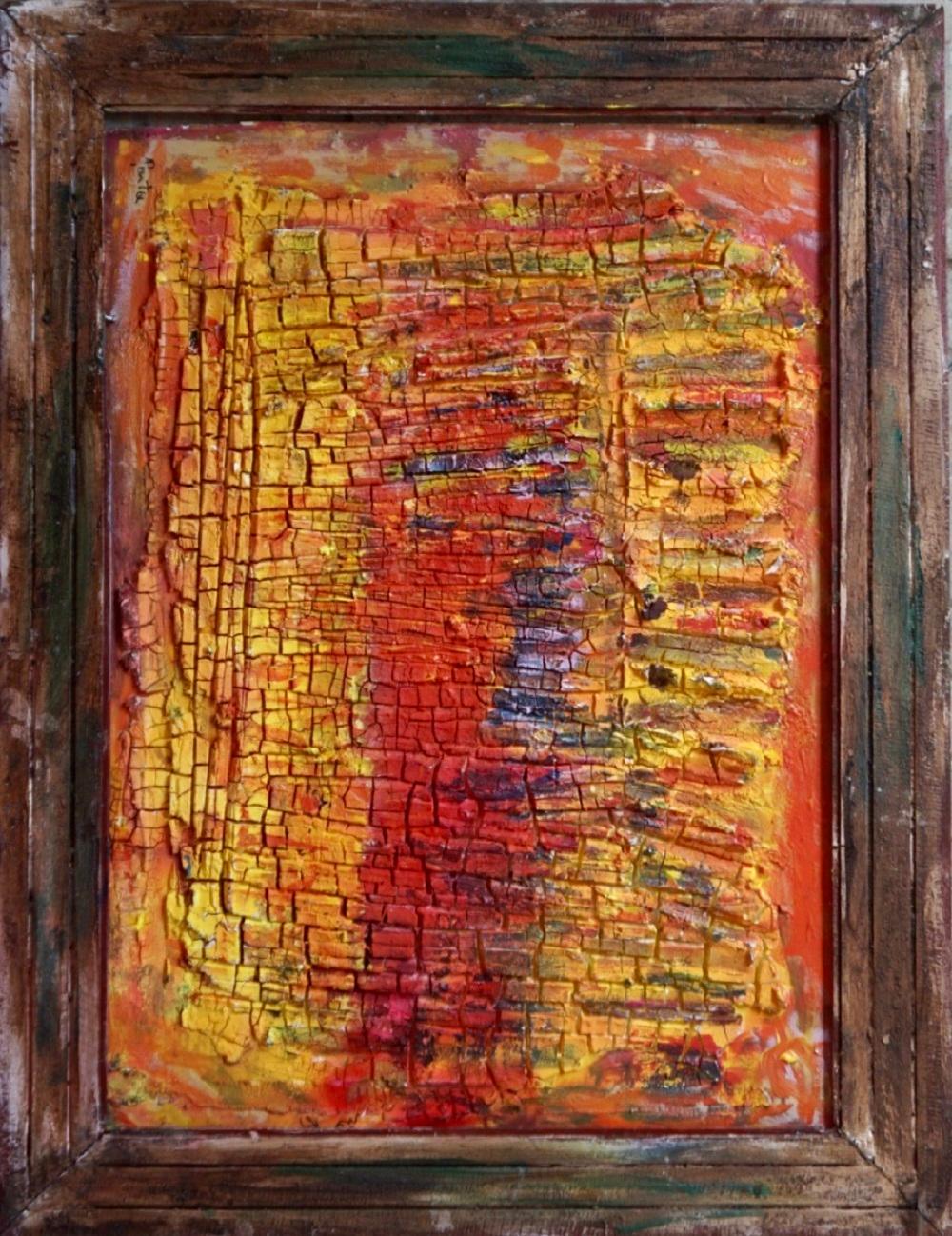 Antonio Massafra Occhi Original Oil Painting by Italian Artist