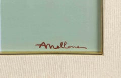 Still Life - Oil Painting by Antonio Mellone - 1970s