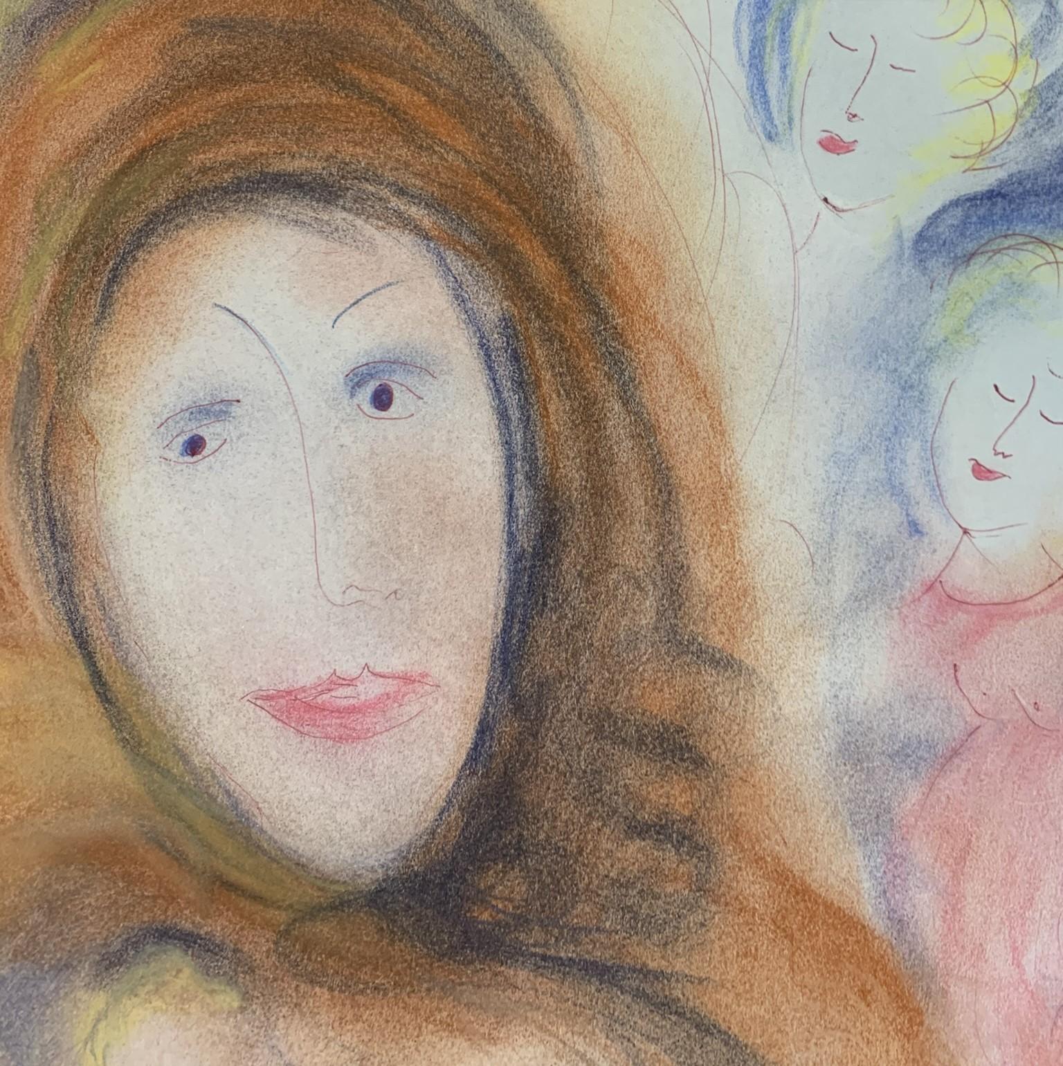 Mujer en un sueño. nr.1. Fantasía surrealista del pintor español Antonio Monasterio en venta 10