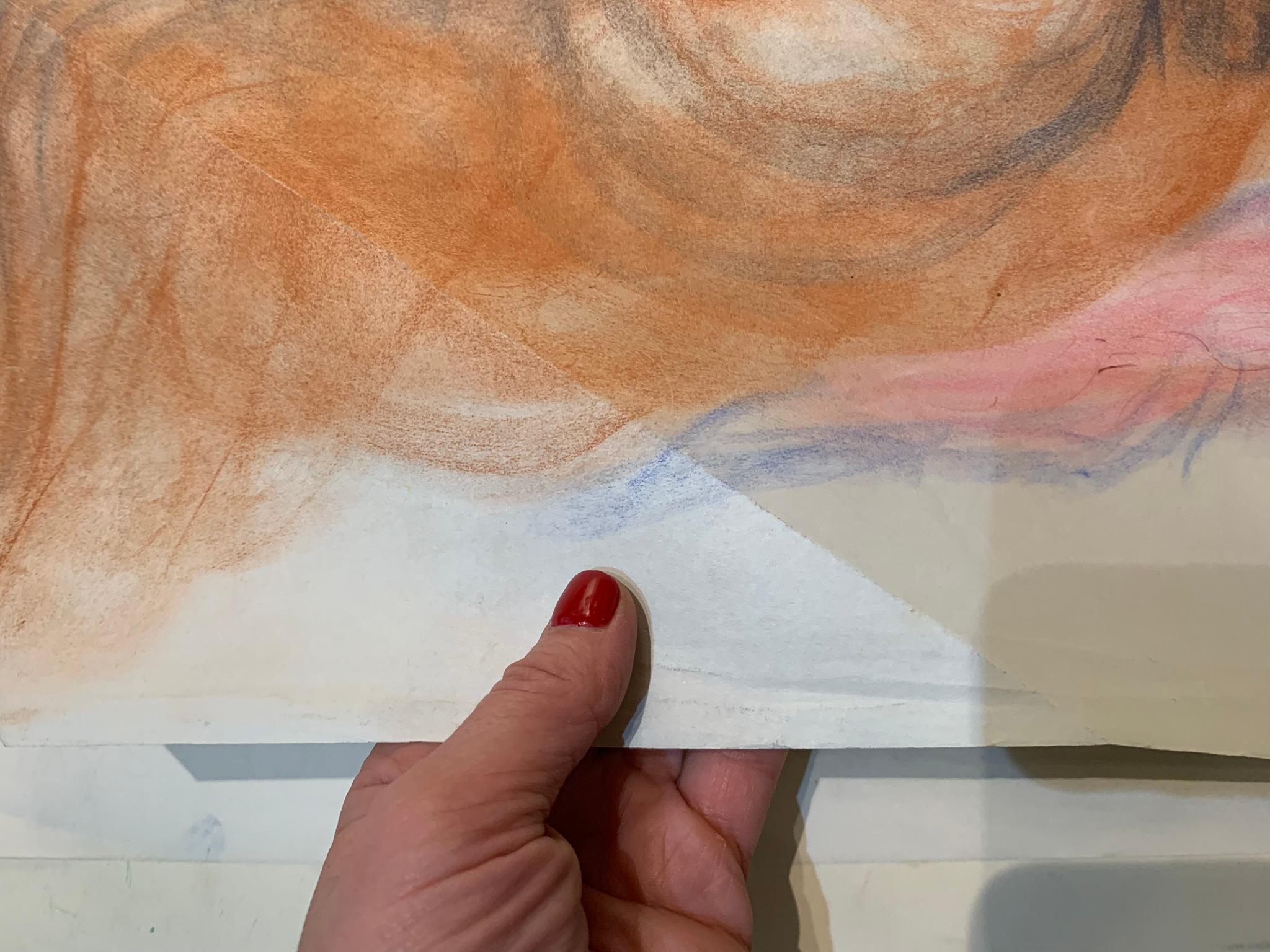 Mujer en un sueño. nr.1. Fantasía surrealista del pintor español Antonio Monasterio en venta 3