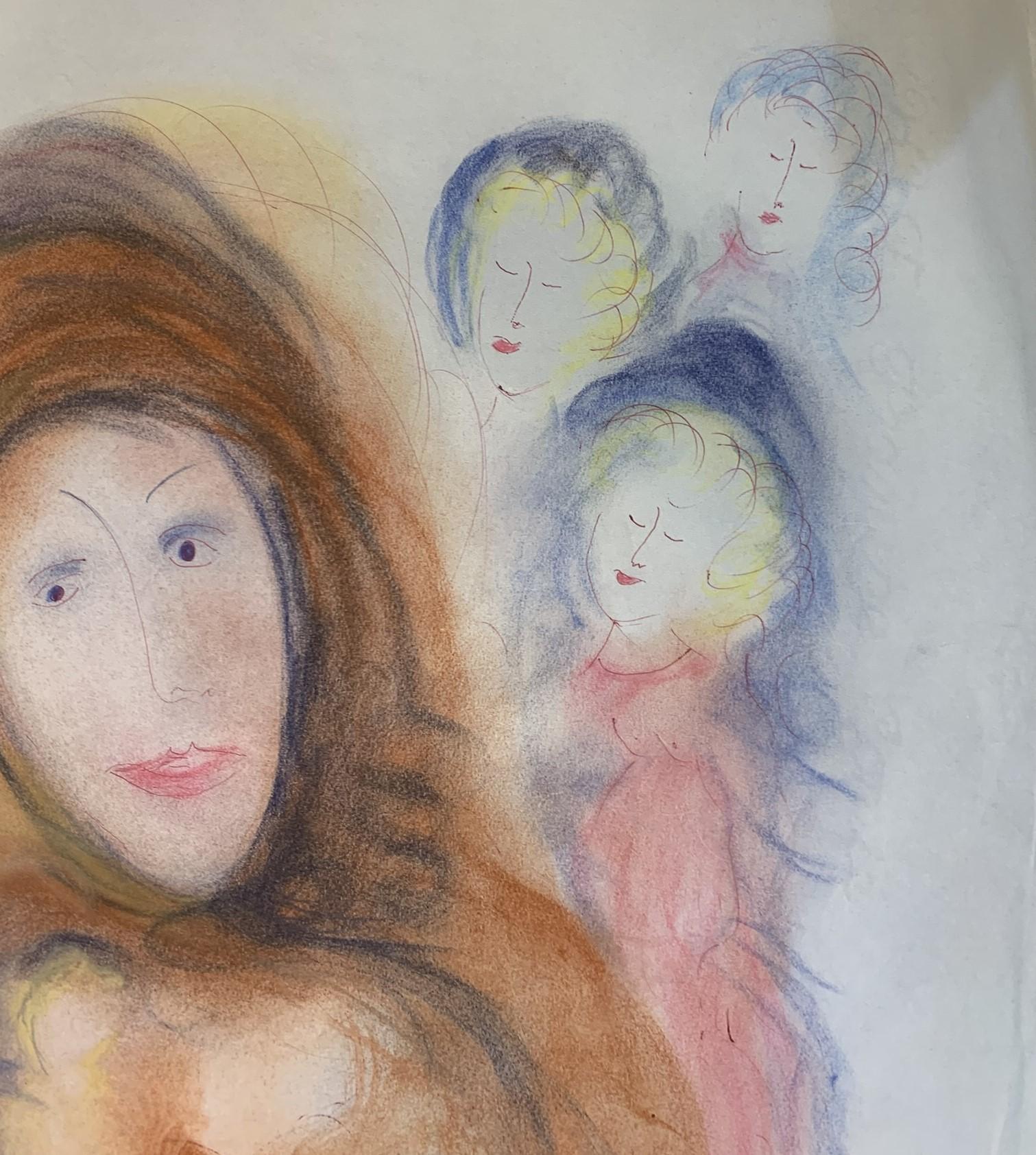 Mujer en un sueño. nr.1. Fantasía surrealista del pintor español Antonio Monasterio en venta 5