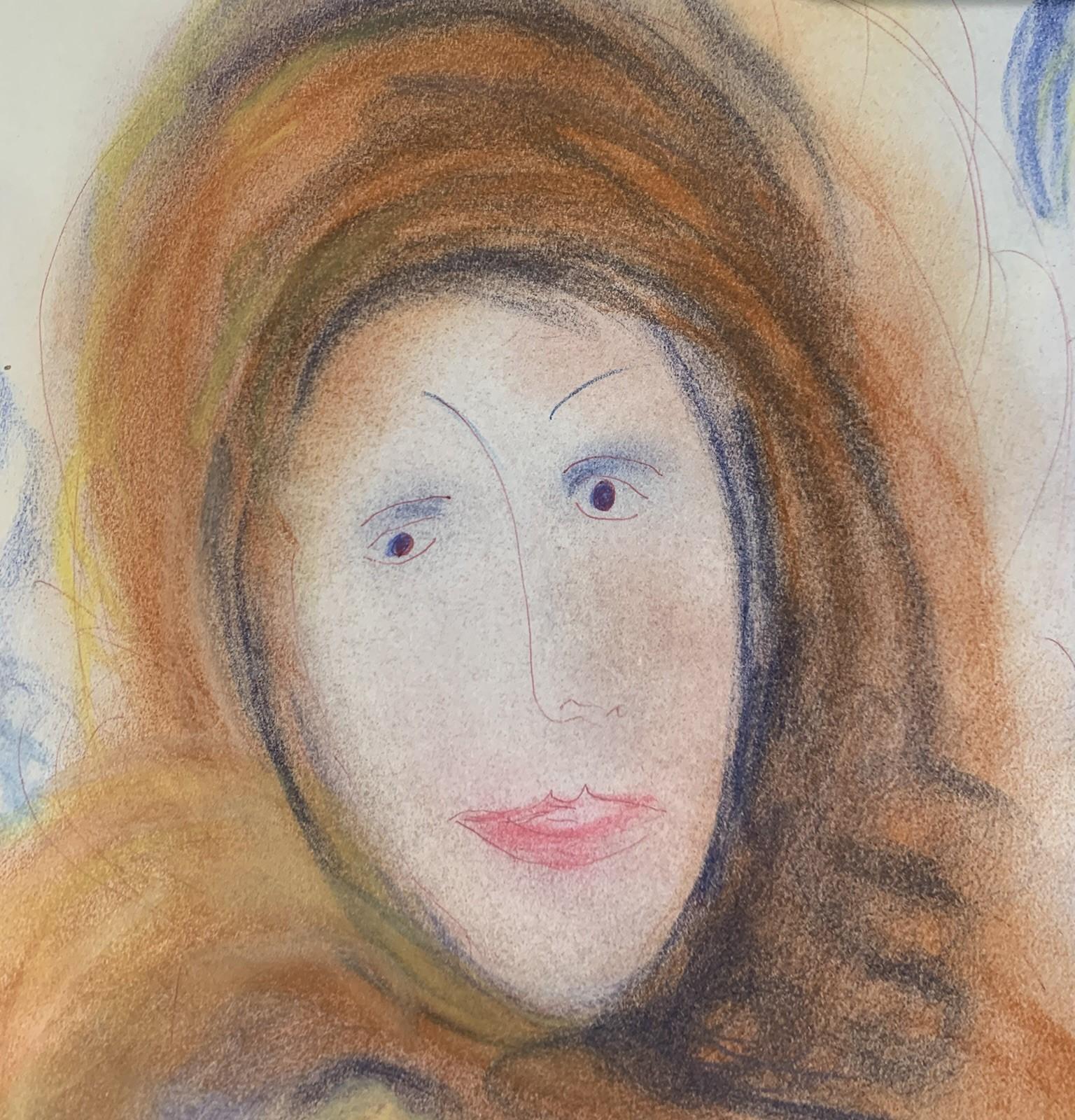 Mujer en un sueño. nr.1. Fantasía surrealista del pintor español Antonio Monasterio en venta 7