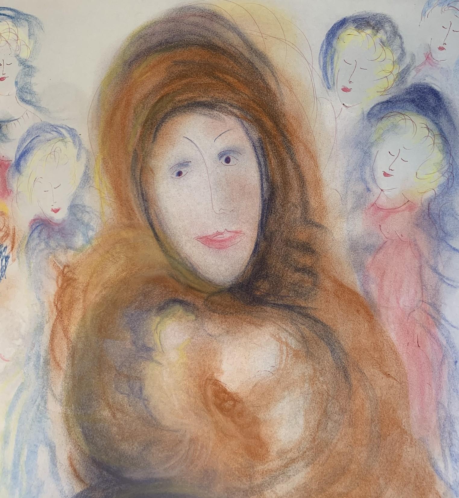 Mujer en un sueño. nr.1. Fantasía surrealista del pintor español Antonio Monasterio en venta 8