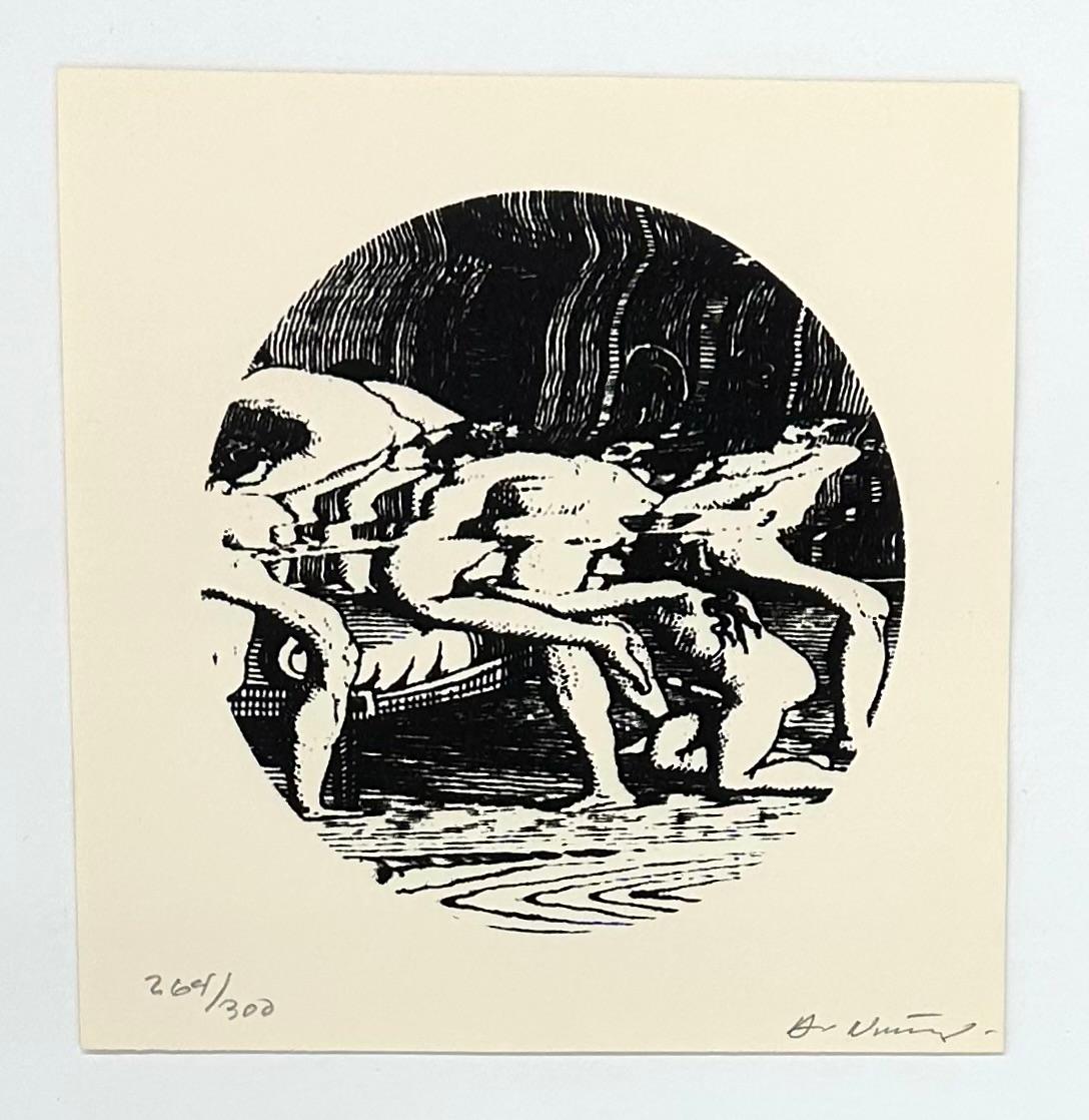 Antonio Núñez (Cuba, 1971)
Sans titre (La Huella Múltiple)", 2002
gravure sur papier
8.1 x 8.1 in. (20.5 x 20.5 cm.)
Edition de 300
ID : HUE-241
Signé par l'auteur