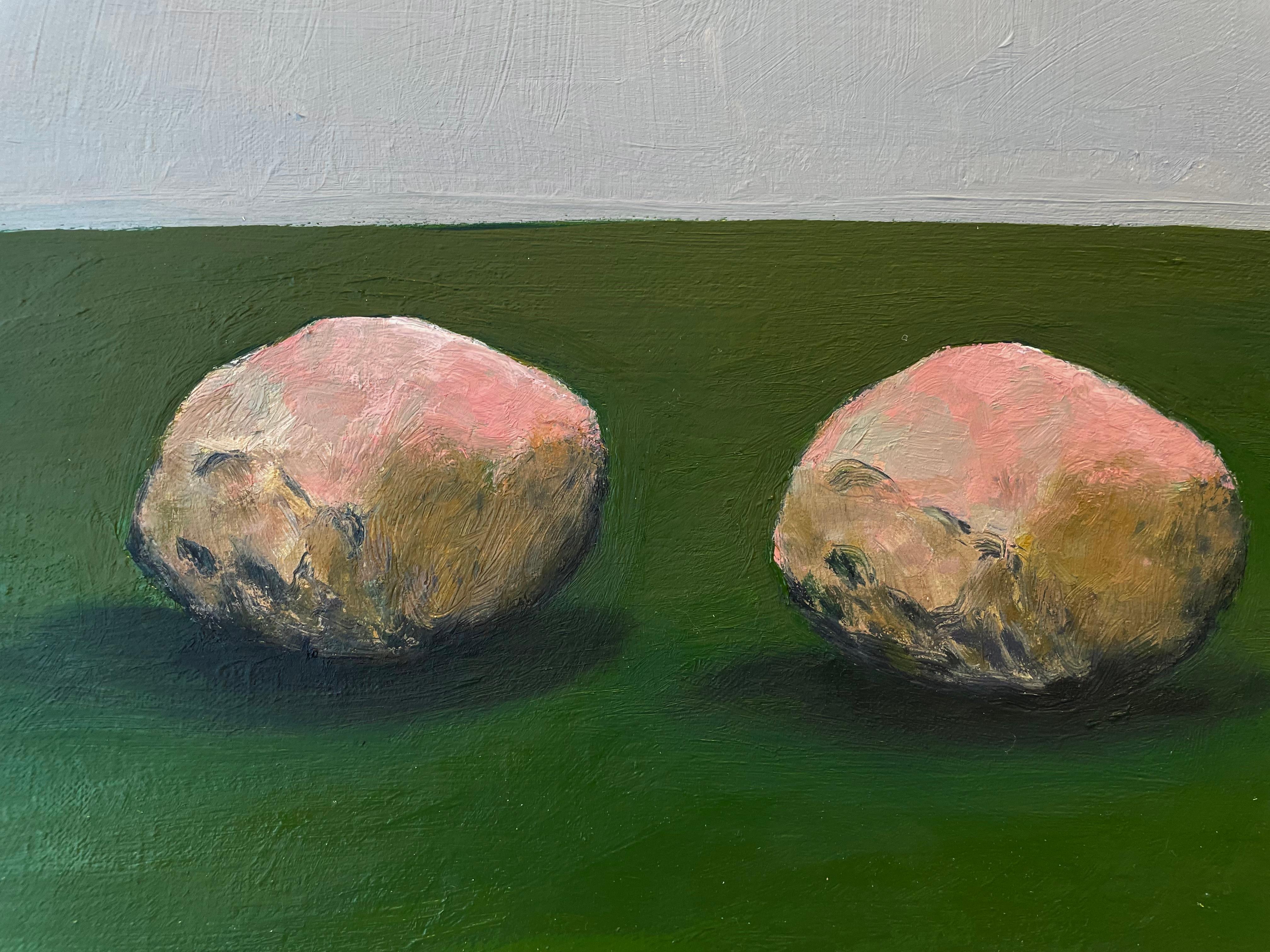 Anguish & Resignation 84 - Painting by Antonio Ortega