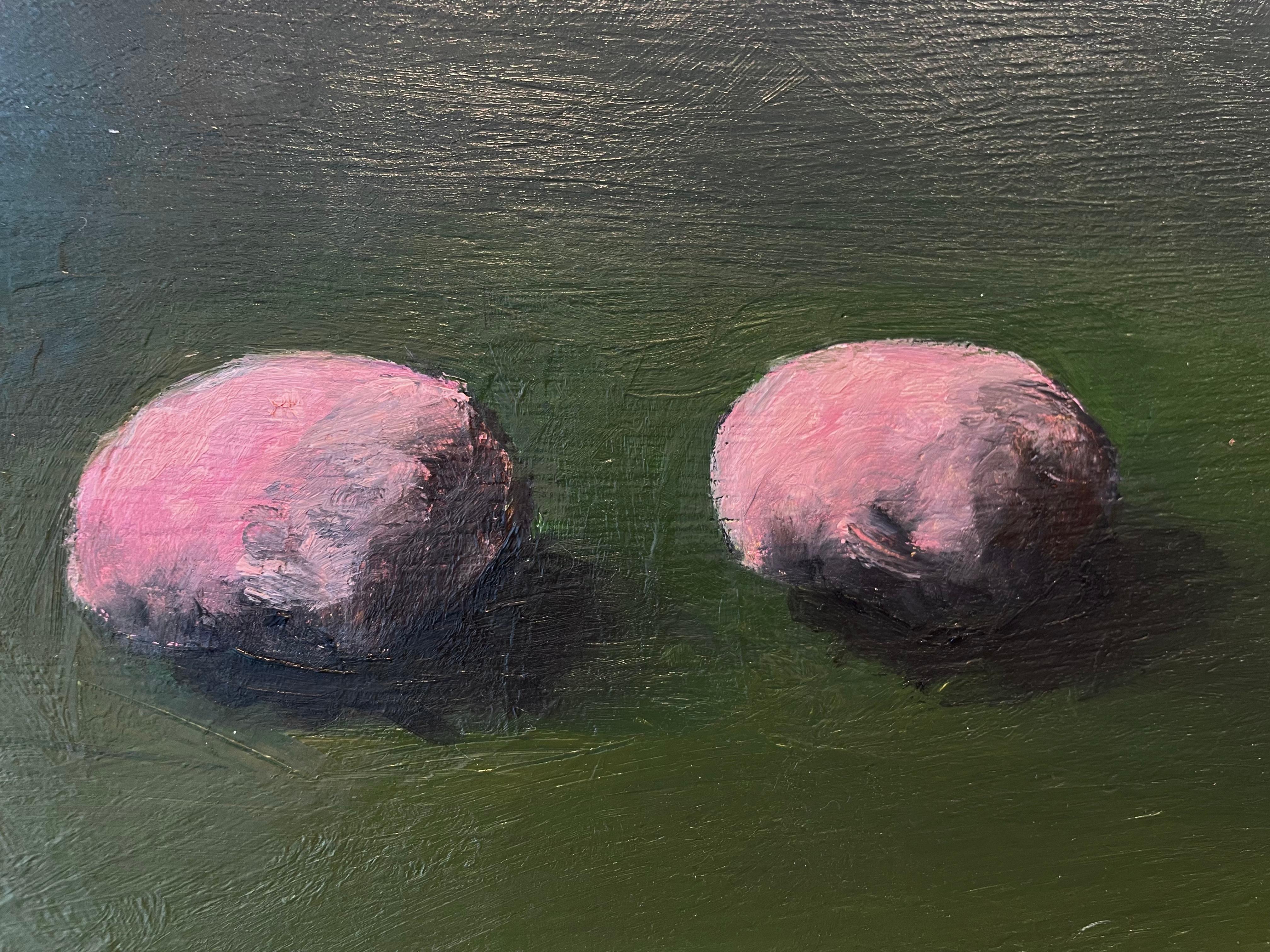 Angst und Resignation 85 – Painting von Antonio Ortega