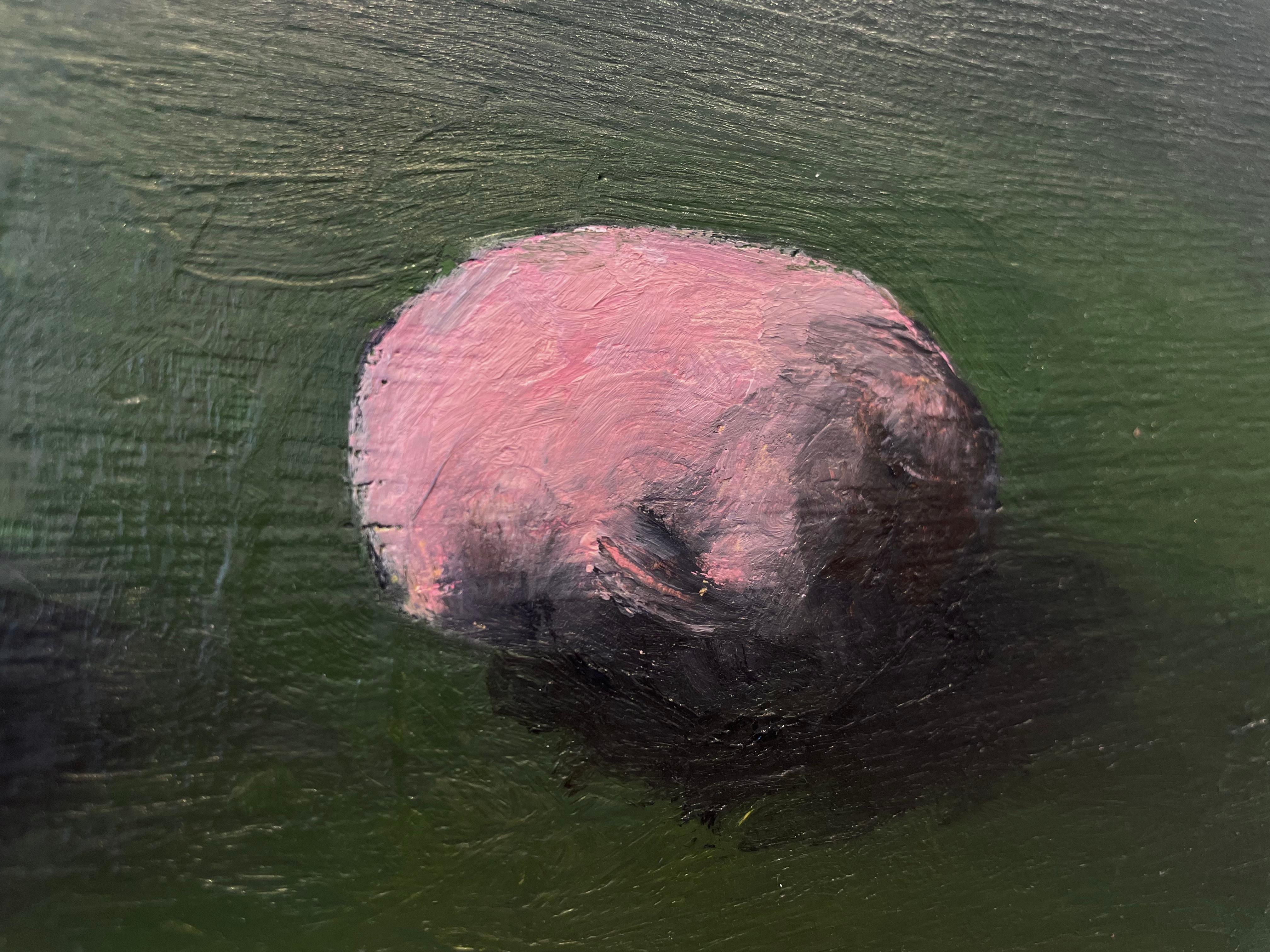 Angst und Resignation 85 (Schwarz), Landscape Painting, von Antonio Ortega