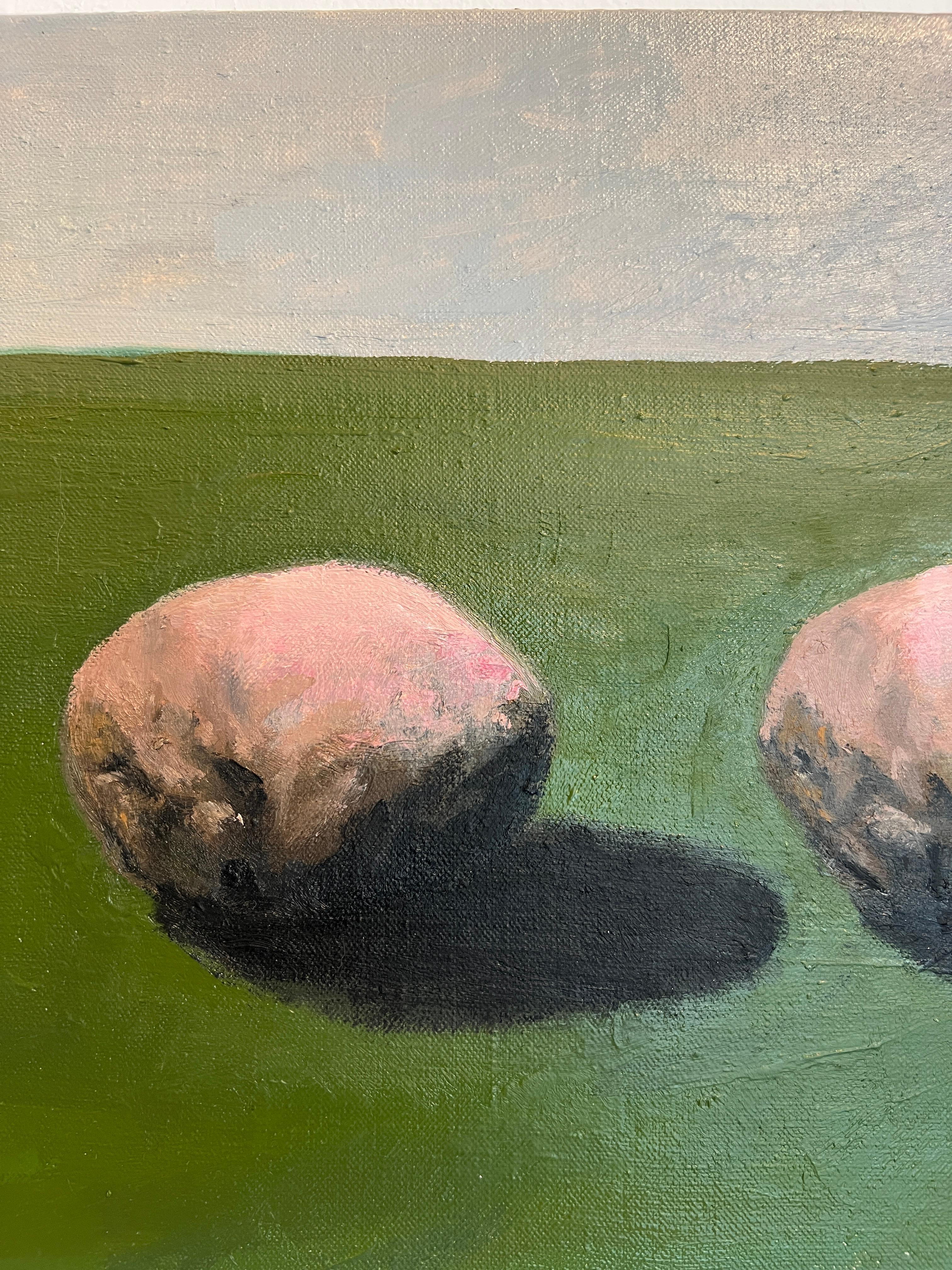 Angustia y resignación 86 - Painting de Antonio Ortega