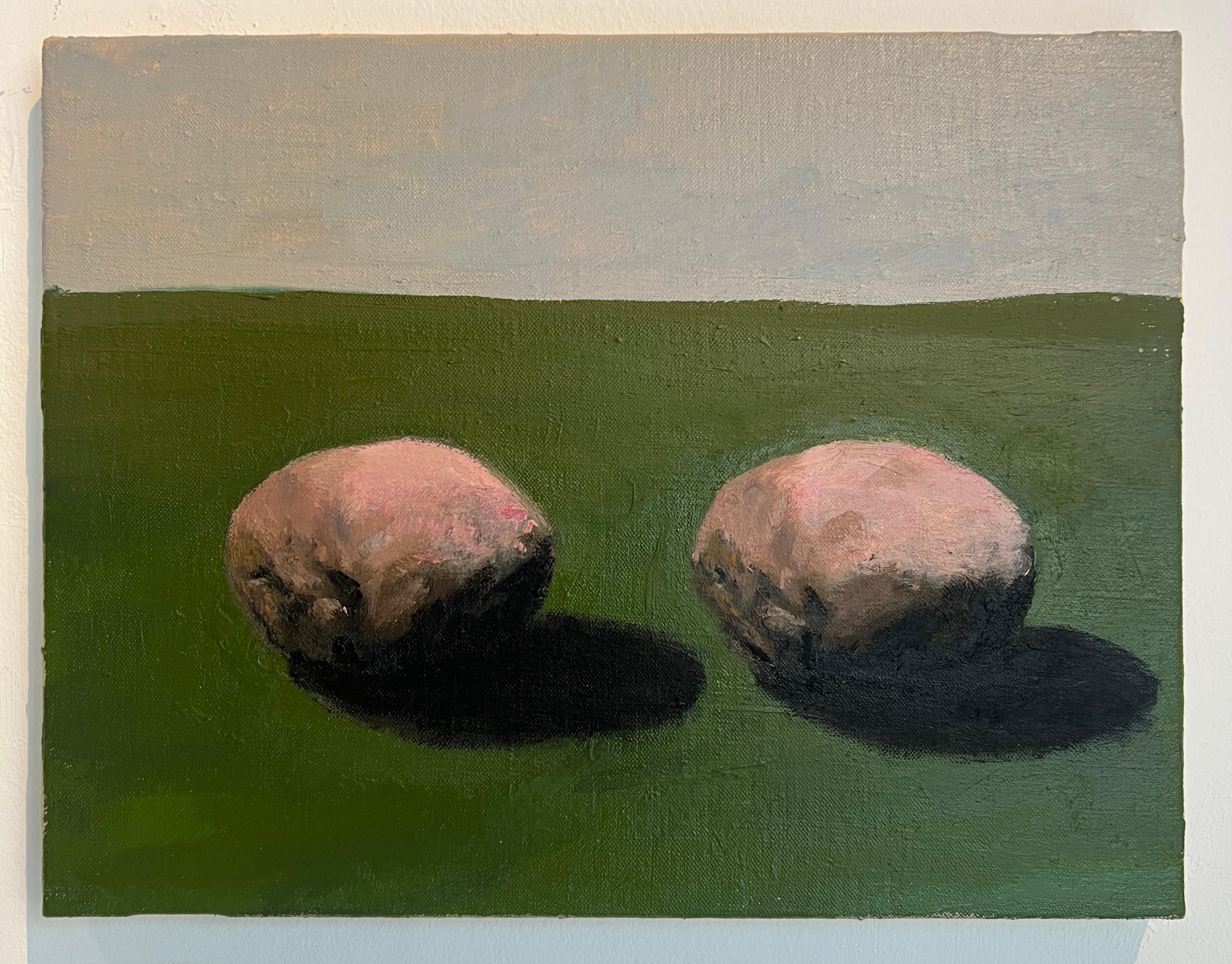 Angustia y resignación 86 - Painting Conceptual de Antonio Ortega