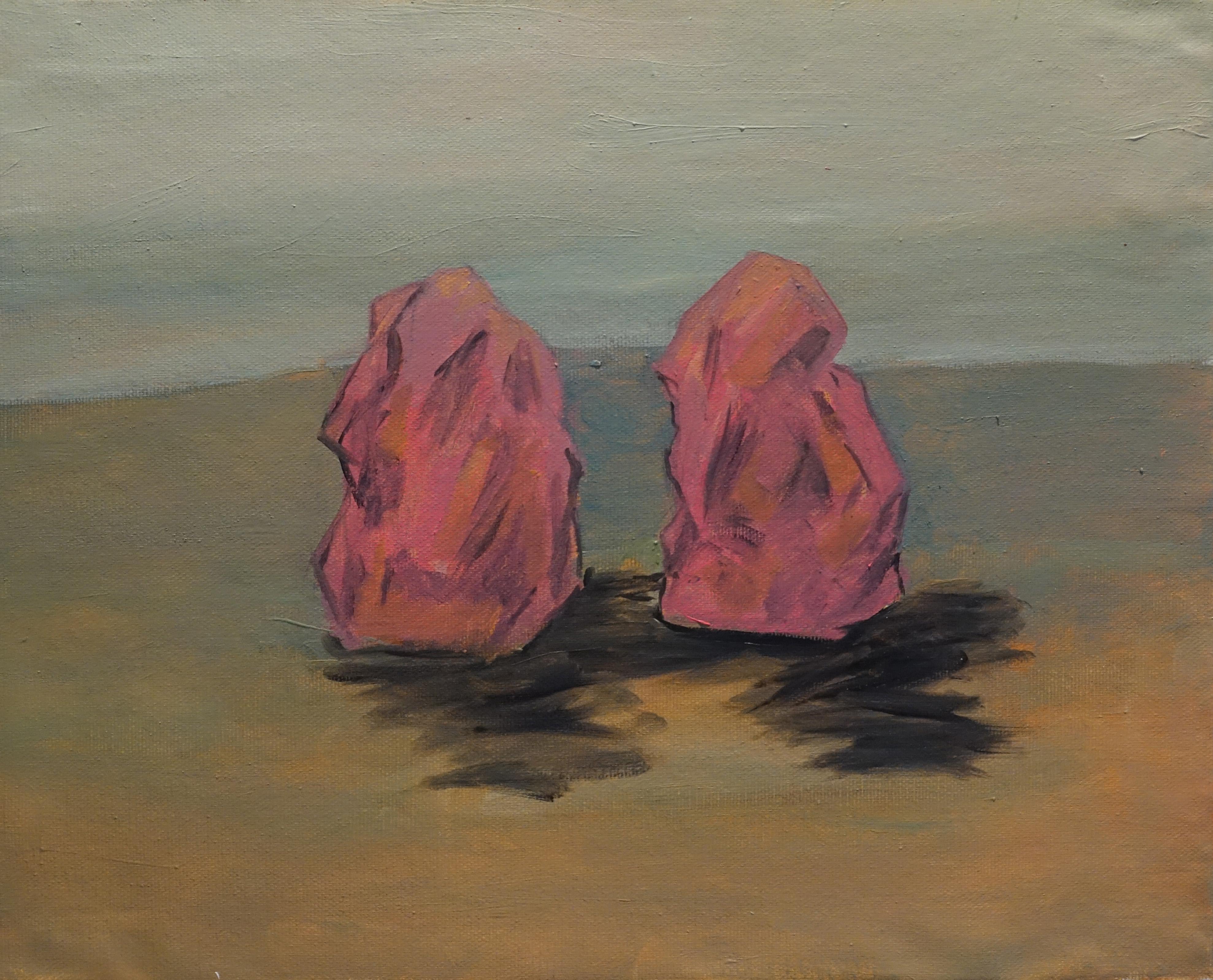 Landscape Painting di Antonio Ortega - Reginald & Perrin 2