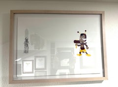 "Chapulin" (FRAMED) Quadro 14,5" x 20" pollici di Antonio Pelayo