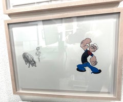 "El Purerco" (FRAMED) Painting 14.5" x 20" inch by Antonio Pelayo