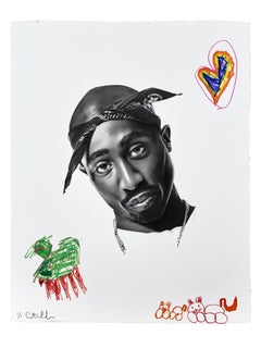 "I DO IT MYSELF" (FRAMED) Portrait Painting 30" x 24" inch by Antonio Pelayo