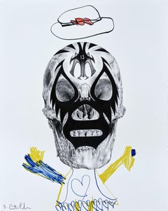 "I WANT TO WATCH CARTOONS" (GERÄUMT) Gemälde 30" x 24" Zoll von Antonio Pelayo