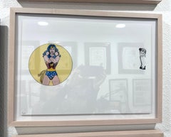 "Igualdad" (FRAMED) Painting 14.5" x 20" inch by Antonio Pelayo
